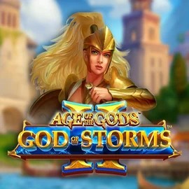 Age Of The Gods: God Of Storms 2 game by Playtech – logo hosted on Jackpot Bingo