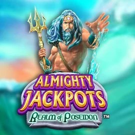 Enjoy Almighty Jackpots – Realm of Poseidon by Novomatic – logo hosted on jackpot-bingo.com