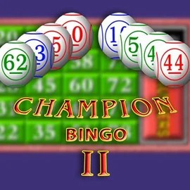 Bingo logo of Champion Bingo II from FBM at Jackpot Bingo