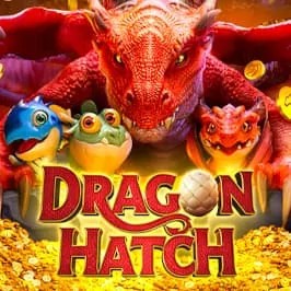Dragon Hatch logo – Slots by PG Soft at Jackpot Bingo