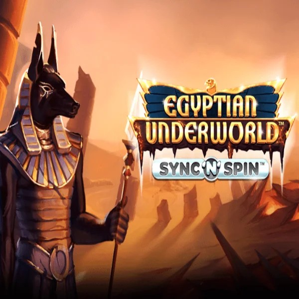 Egyptian Underworld slot logo by Greentube at Jackpot Bingo