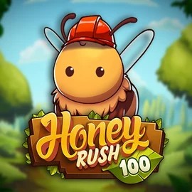 Honey Rush 100 casino game by Play'n GO – featured logo at Jackpot Bingo