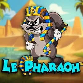 Le Pharaoh slot logo by Hacksaw Gaming at Jackpot Bingo