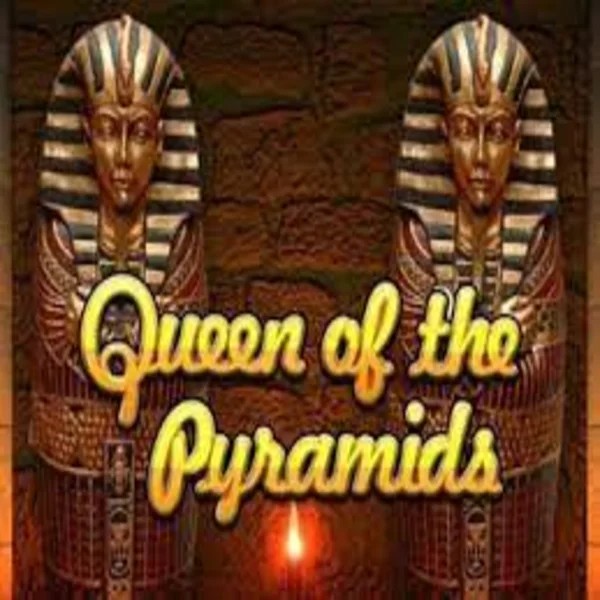 Queen of the Pyramids logo by Playtech at Jackpot Bingo