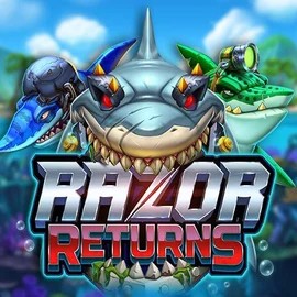 Razor Returns logo – Slots by Push Gaming at Jackpot Bingo