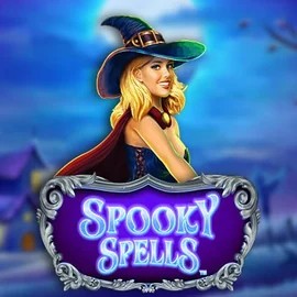Spooky Spells online game logo by Novomatic on jackpot-bingo.com