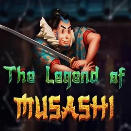 The Legend of Musashi casino game by Peter & Sons – featured logo at Jackpot Bingo