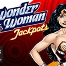 Wonder Woman Jackpots logo by Amaya Jackpot Bingo